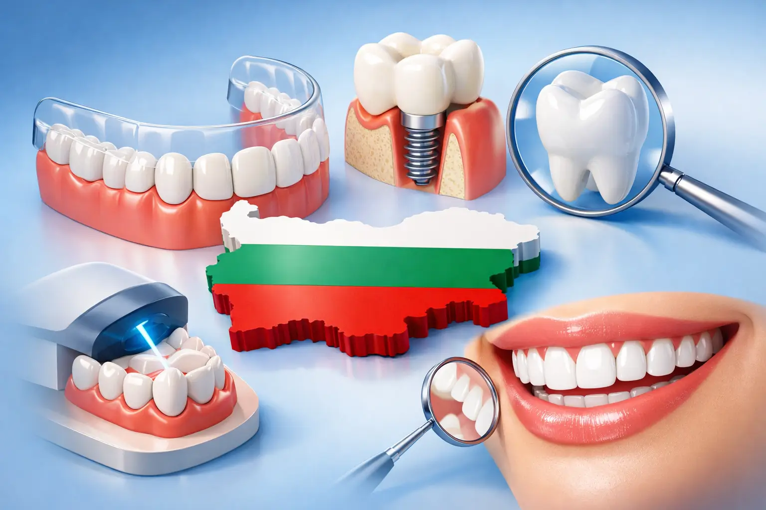 3D визуализация на усмивка - какво показва